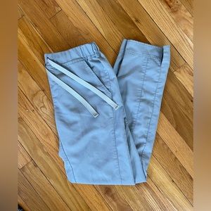 Figs Skinny Grey Scrub Pants - XS